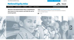 Desktop Screenshot of nationalequityatlas.org